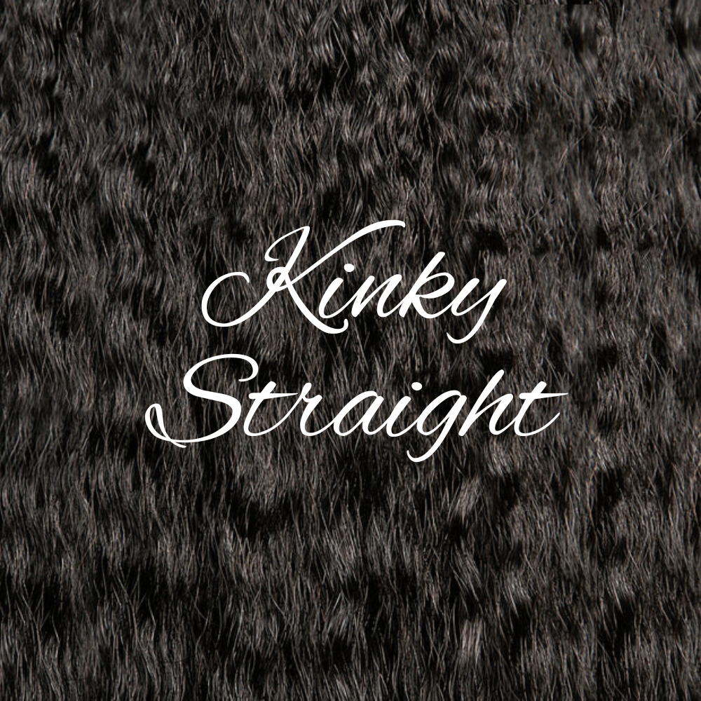 Kinky Straight Textured Hair