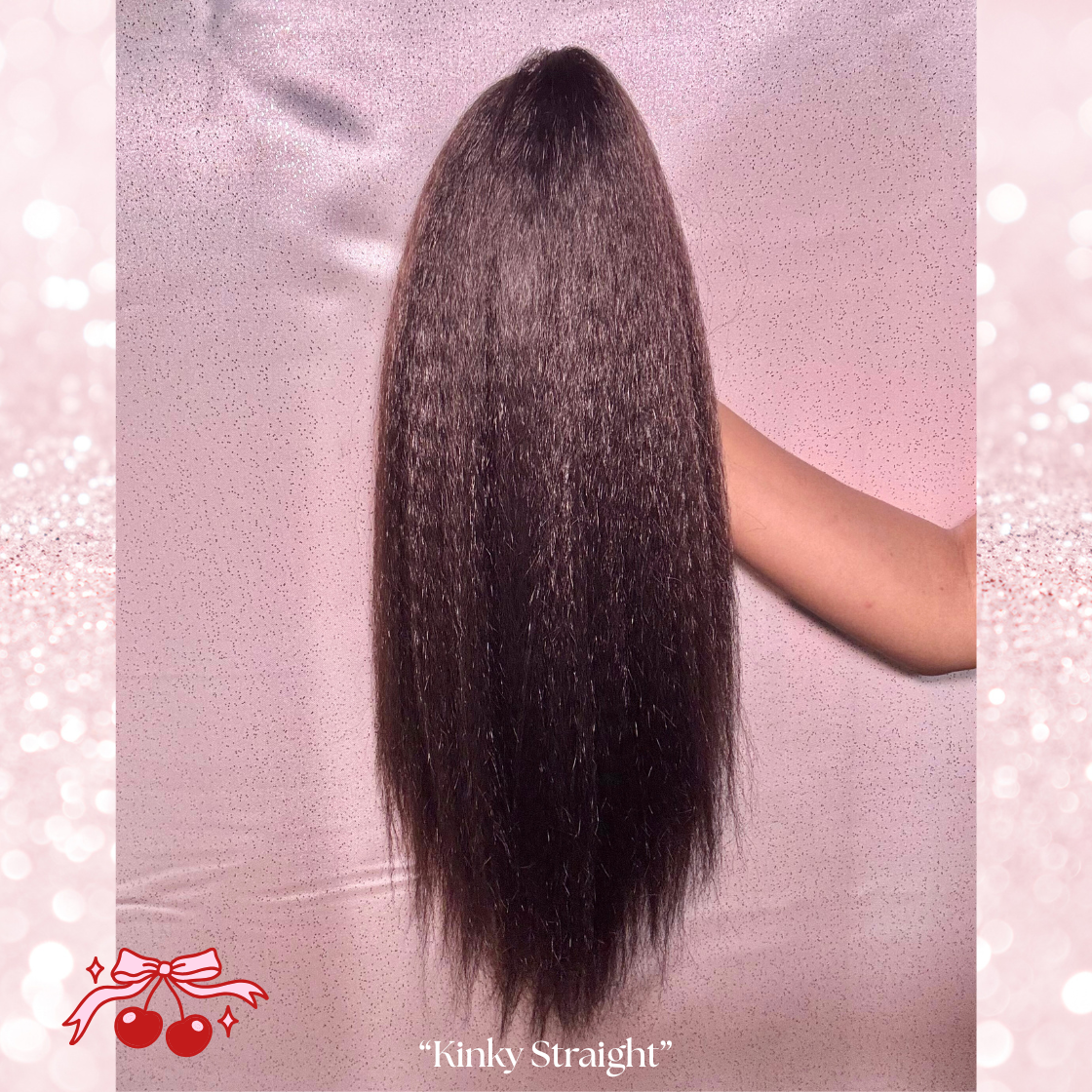 Kinky Straight Synthetic 2 in 1 Claw Clip Drawstring Ponytail
